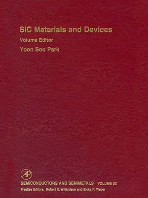 cover image of SiC Materials and Devices